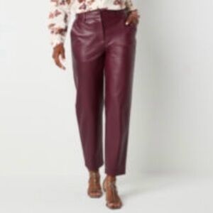 Ryegrass Women’s High Rise Slim Flat Front Pant Size 8 🆕